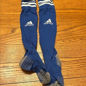 Adidas Men's Blue and Gray Athletic Socks/8